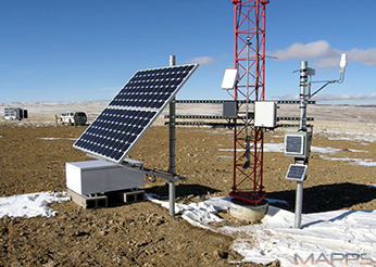 lithium battery solar enclosure system
