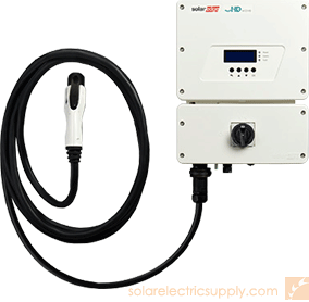 SE7600H-US inverter with EV Charger Cable Nozzle