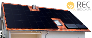 REC residential solar panel system USA