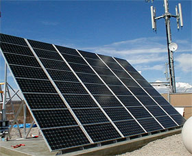 solar ground array