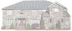 sistema de energía solar residencial
