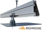 IronRidge XR rail with FlashFoot2