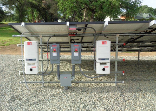 REC Iron Ridge Ground Mounting Solar Install