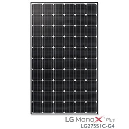 LG Solar Mono-X Plus LG275S1C-G4 Solar Panel [DISCONTINUED]