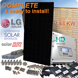 L1B 7545LED 60W 2個 7.68kW LG NeON 2 LG320N1KA5 Solar Panel System [DISCONTINUED]