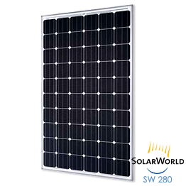 SolarWorld SW 280 Solar Panel - Low Wholesale Price