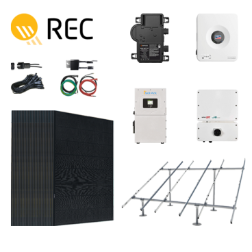 29.7 KW REC450AA Pure-RX Ground Mounted Solar System Kit