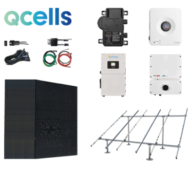 29.88 kW QCells ML-G10+ Ground Mount System Kit