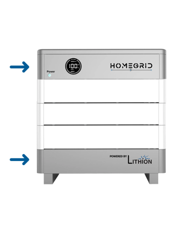 HomeGrid Stack&#039;d Series Base + BMS