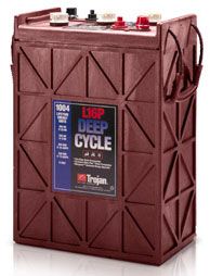 Trojan L16P 6V Long-Life Deep Cycle Battery