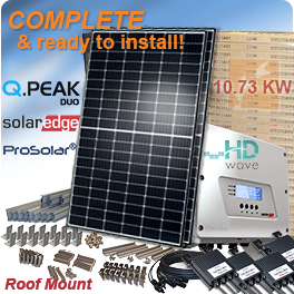 10.73kW Q.PEAK DUO G5 325 Residential Solar System