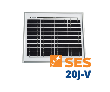 SES 20J-V 12V 20W Solar Panel Wholesale Low Prices!