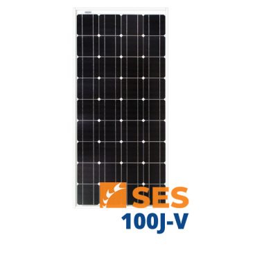 SES 100J-V 12V 100W Solar Panel | Low Wholesale Prices
