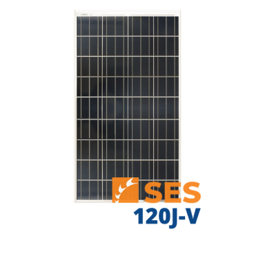 SES 120J-V 12V 120W Solar Panel | Low Wholesale Prices