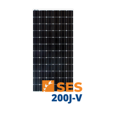 SES 200J-V 24V 200W Solar Panel | Low Wholesale Prices