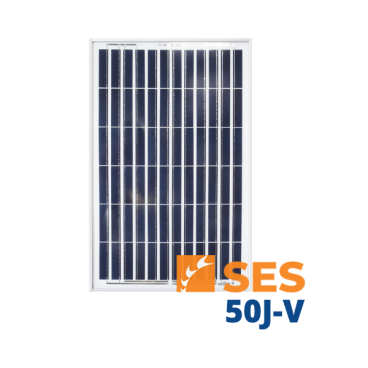 SES 50J-V 12V 50W Solar Panel | Low Wholesale Prices