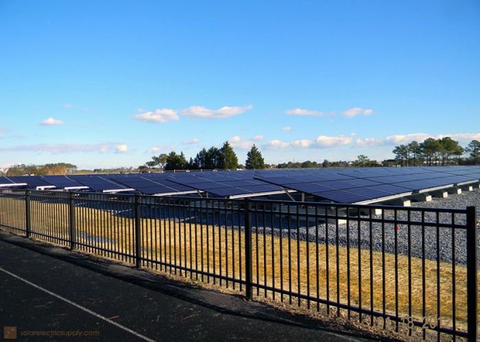 485 KW Ballasted Ground Mount Solar System - Delaware
