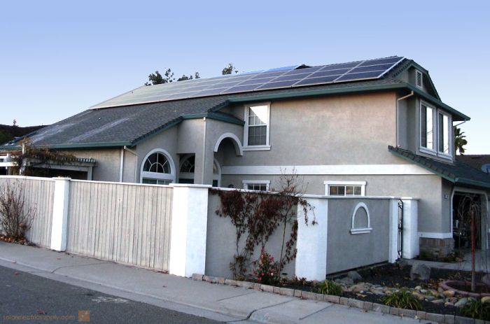 7 KW Home Composition Roof Solar System - Roseville