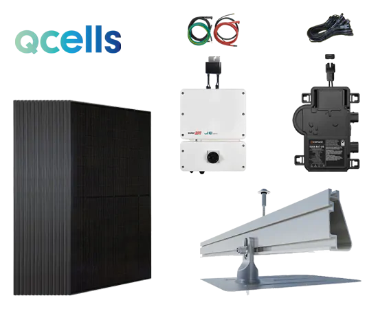 クウネル・サンダースページ 10.79 KW QCells 415W Home Solar System - Low Wholesale Price