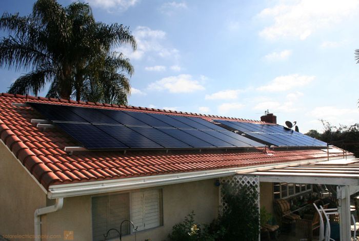 6 KW REC Sloped Spanish Tile Roof Solar System - Mission Viejo