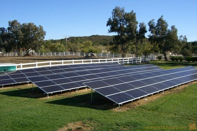 20 KW Ranch Ground Mounted Solar System - Temecula