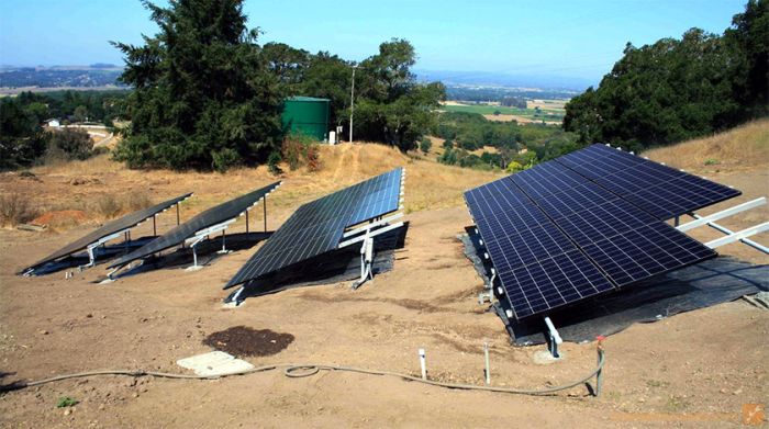 10 KW Ground Mounted SolarWorld Solar Panel System