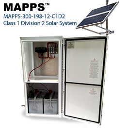 300 Watt 12 Volt Class 1 Division 2 Solar Panel System
