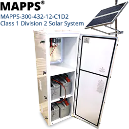 300W Class 1 Div 2 Enclosure Solar System