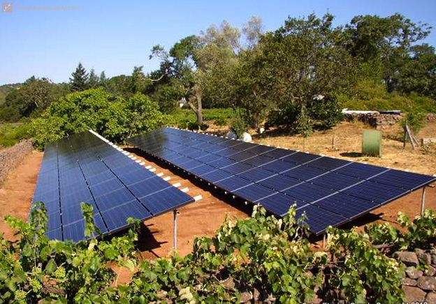 30 KW Residential GroundTrac Solar System