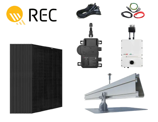 RYOW ページ 7.56 KW REC420AA Pure 2 Residential Roof Mount Solar System
