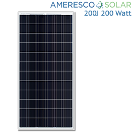 Ameresco 200J 200W Class 1 Division 2 Solar Panel