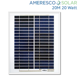 Ameresco 20M 20 Watt Class 1 Division 2 Solar Panel