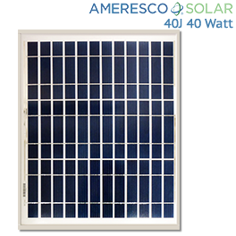 Ameresco 40J 40W Class 1 Division 2 Solar Panel
