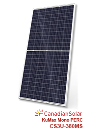 Canadian Solar CS3U-380MS 380W KuMax Solar Panel