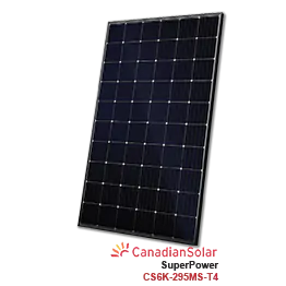 Canadian Solar CS6K-295MS SuperPower 295W Solar Panel [DISCONTINUED]