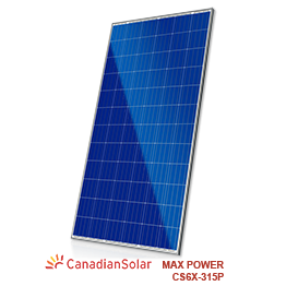 Canadian Solar CS6X-315P Max Power Solar Panel