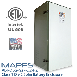MAPPS C1D2 Two Group 27 Battery Enclosure - Low Wholesale Price