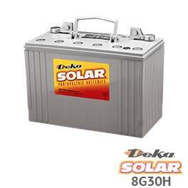 Deka Solar 8G30H Sealed Gel Cell Battery