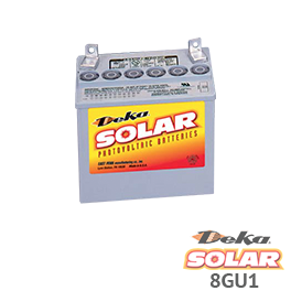 Deka Solar 8GU1 Sealed Gel Cell Battery - Low Wholesale Price