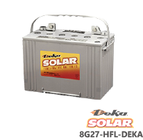 Deka Solar 8G27-HFL-DEKA Sealed Gel Battery - Low Wholesale Price