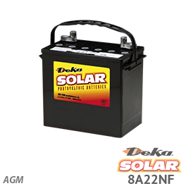 Deka Solar 8A22NF AGM Battery - Low Wholesale Price