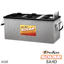 Deka Solar 8A4D AGM Battery - Low Wholesale Price
