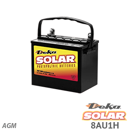 Deka Solar 8AU1H AGM Battery - Low Discount Price