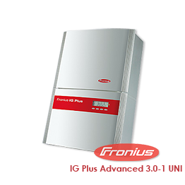 Fronius IG Plus Advanced 3.0-1 UNI Inverter w/ NEC 2011 AFCI