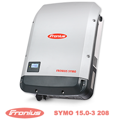 Fronius Symo 15.0-3 208 Single MPPT Inverter - Wholesale Price