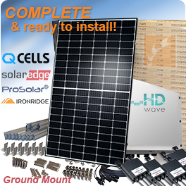 Q CELLS Q.PEAK DUO G5 Ground Mounted Solar Panel Systems