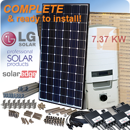 7.37 KW NeON 2 LG335N1C-A5 Home Solar Panel System