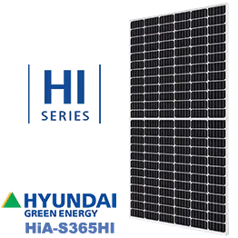 Hyundai HiA-S365HI 365W Solar Panel - Wholesale Price
