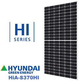 Hyundai HiA-S370HI 370W Solar Panel - Low Price