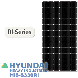 Hyundai HiS-S330RI 330 Watt Solar Module